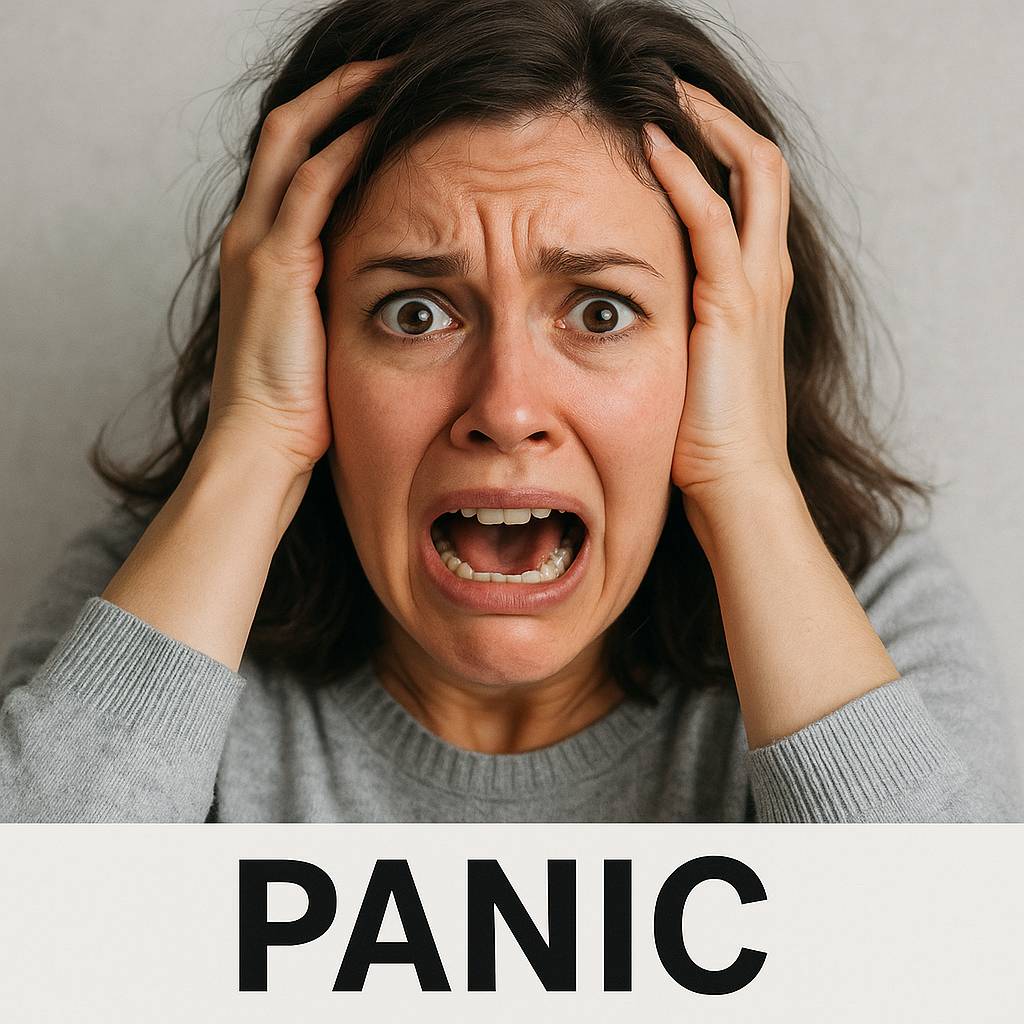 パニック・・・